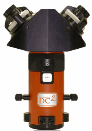 Simultaneous acquisition of 2 full field-of-view fluorescence emission images in a single snapshot using 2 cameras. 